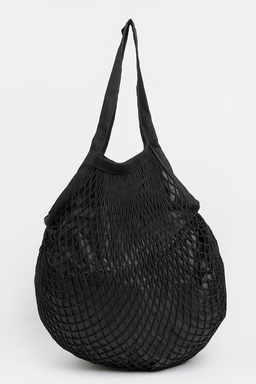 Netted Craft Bag Black