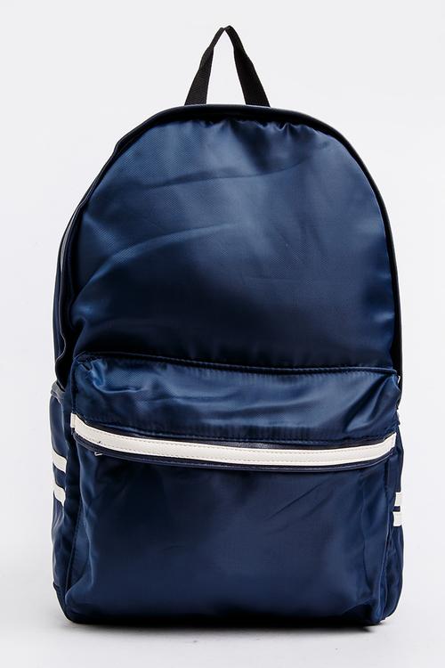Plain Backpack Navy