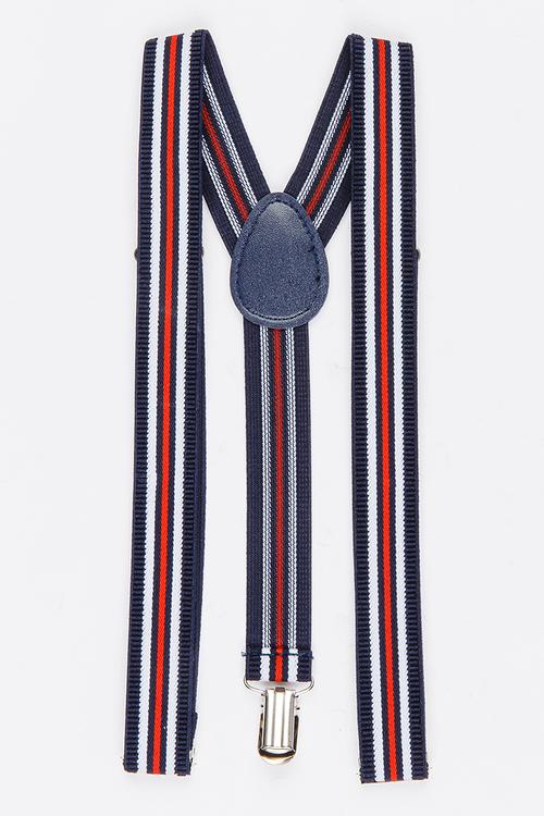Braces Navy & White