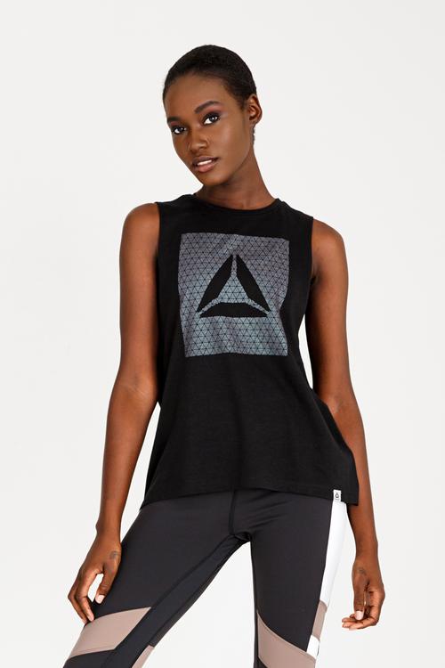 Delta Tank Top Black
