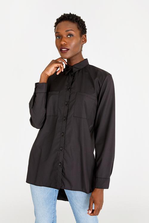 Boyfriend Shirt Black