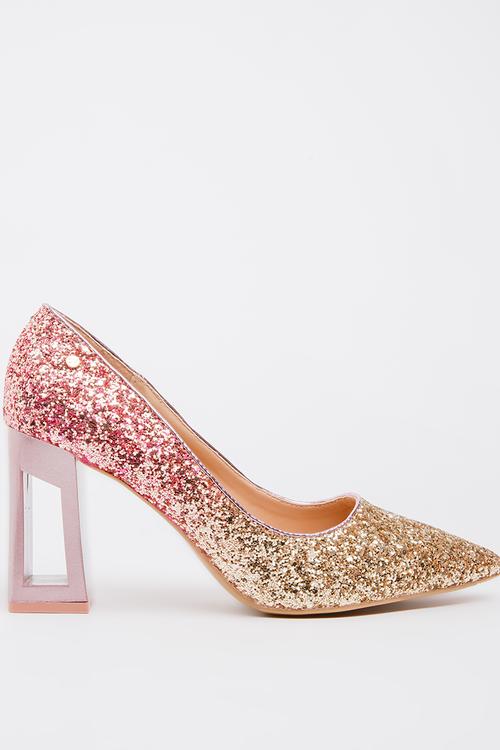 Grande Glitter Courts Pale Pink
