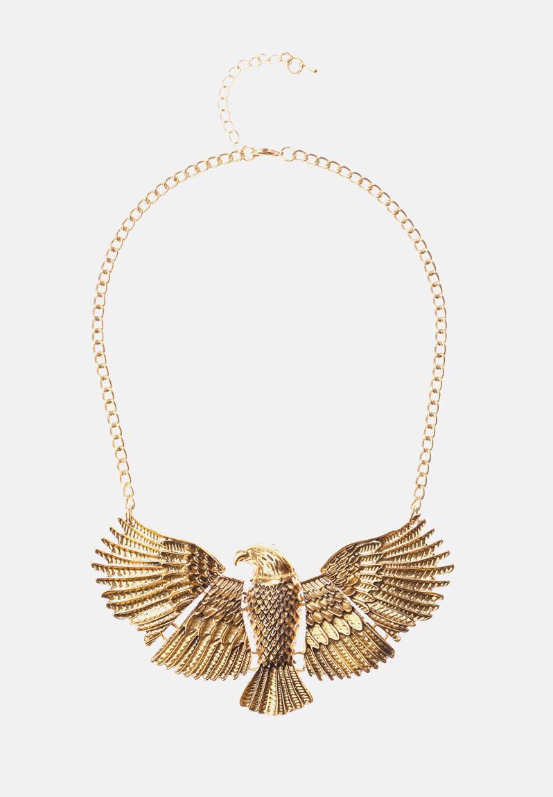 Eagle Necklace - Gold Miss Maxi Jewellery | Superbalist.com