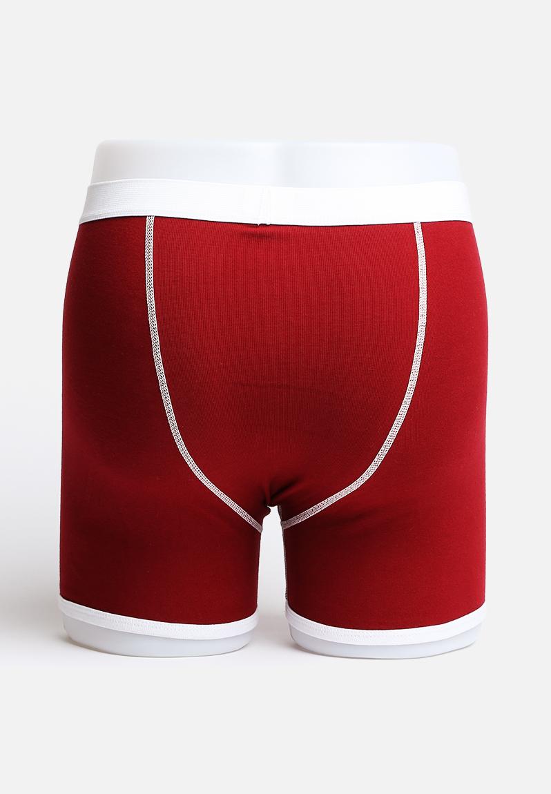 Baby Rib Boxer - Cranberry American Apparel Underwear | Superbalist.com