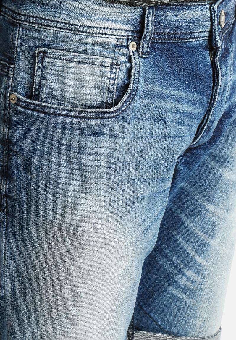 Pep Denim Shorts - Medium Blue Selected Homme Shorts | Superbalist.com