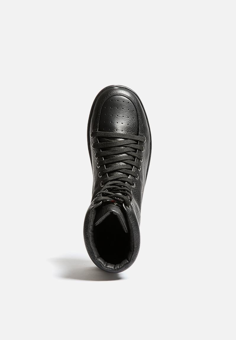 LEATHER HI-TOP - 912601-01 - BLACK Travel Fox Sneakers | Superbalist.com