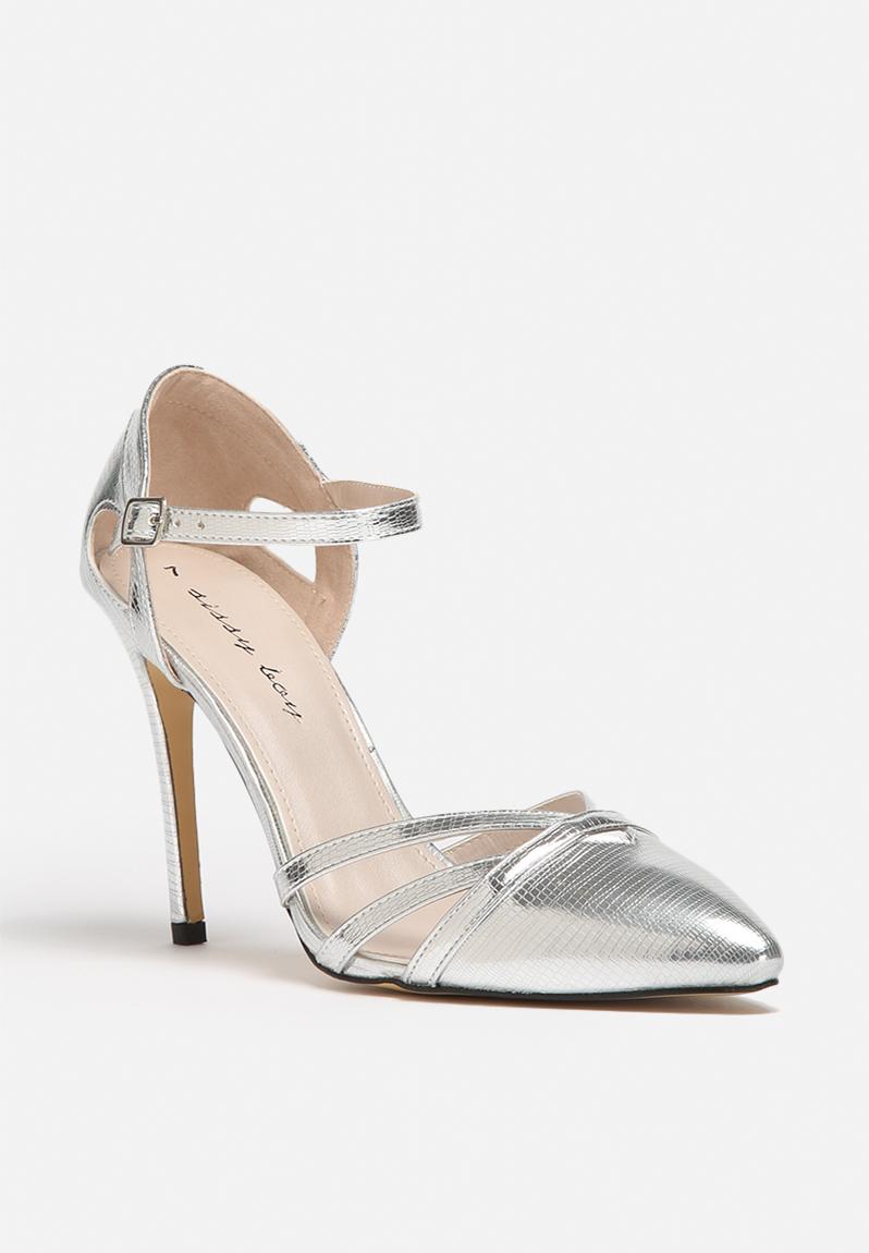 L100267 - METALLIC ANKLE STRAP - SILVER Sissy Boy Heels | Superbalist.com