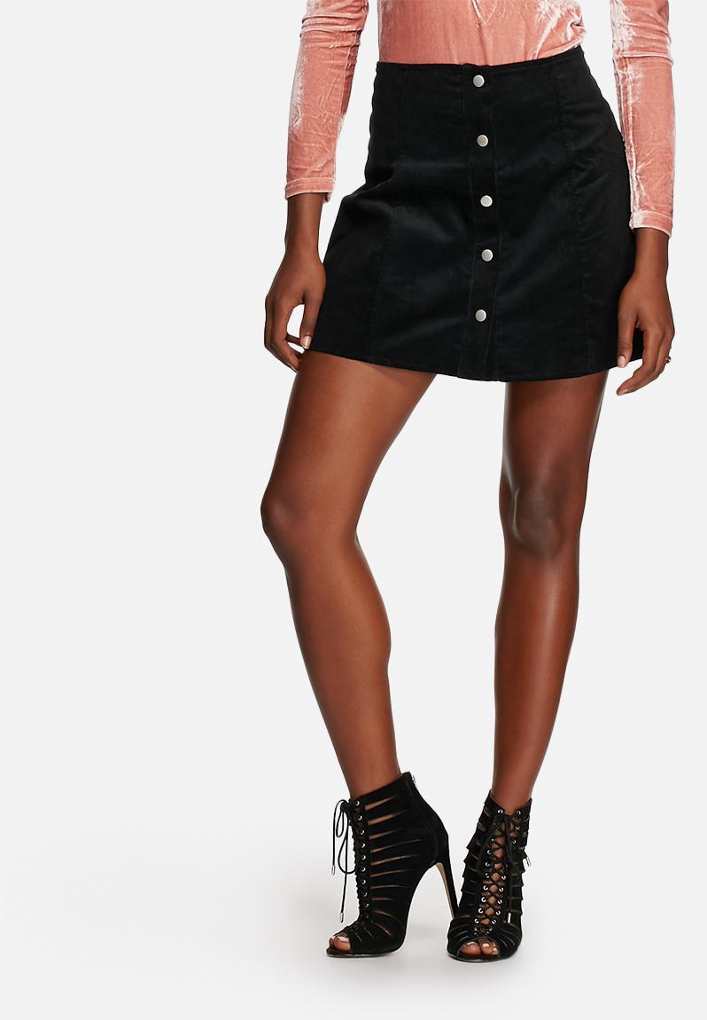 Corduroy Skirt – Black Glamorous Skirts | Superbalist.com