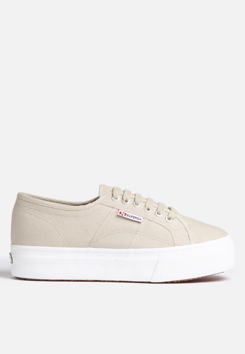 2790 A Cotu Canvas Wedge - Taupe SUPERGA Sneakers | Superbalist.com