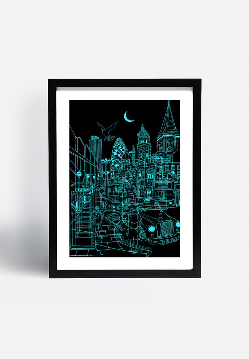 London! night David Bushell Art | Superbalist.com