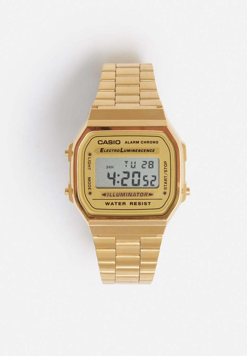 Digital wrist watch - gold Casio Watches | Superbalist.com