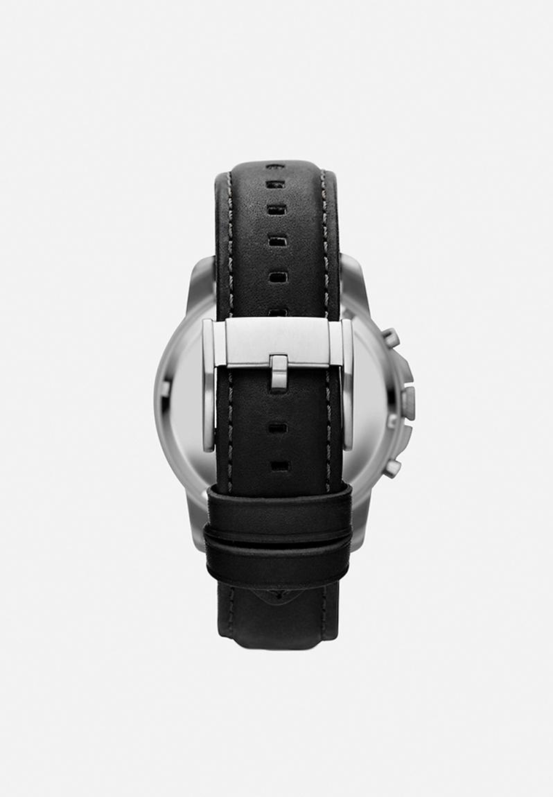 fossil q grant black