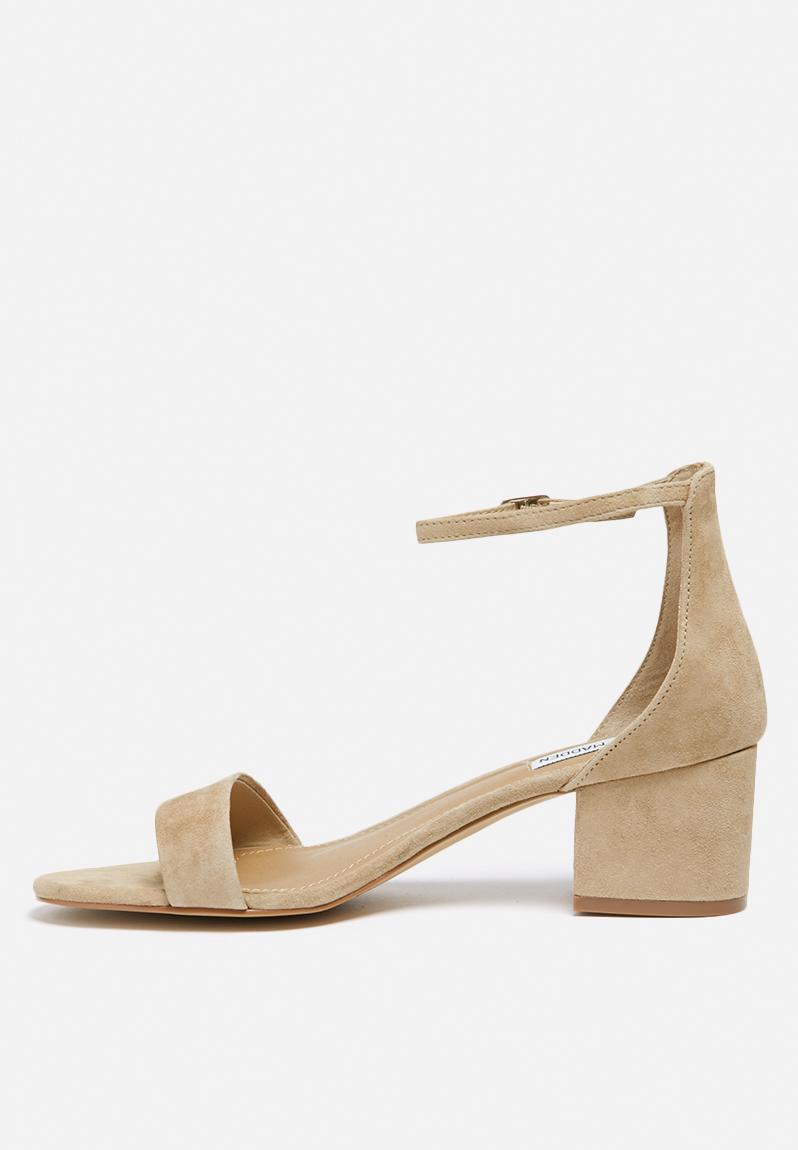 steve madden tan lace up heels