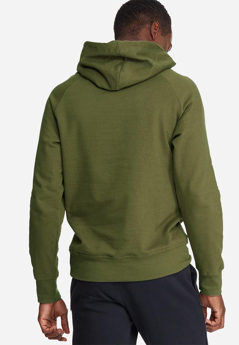 Basic pullover hoodie sweat- olive green basicthread Hoodies ...