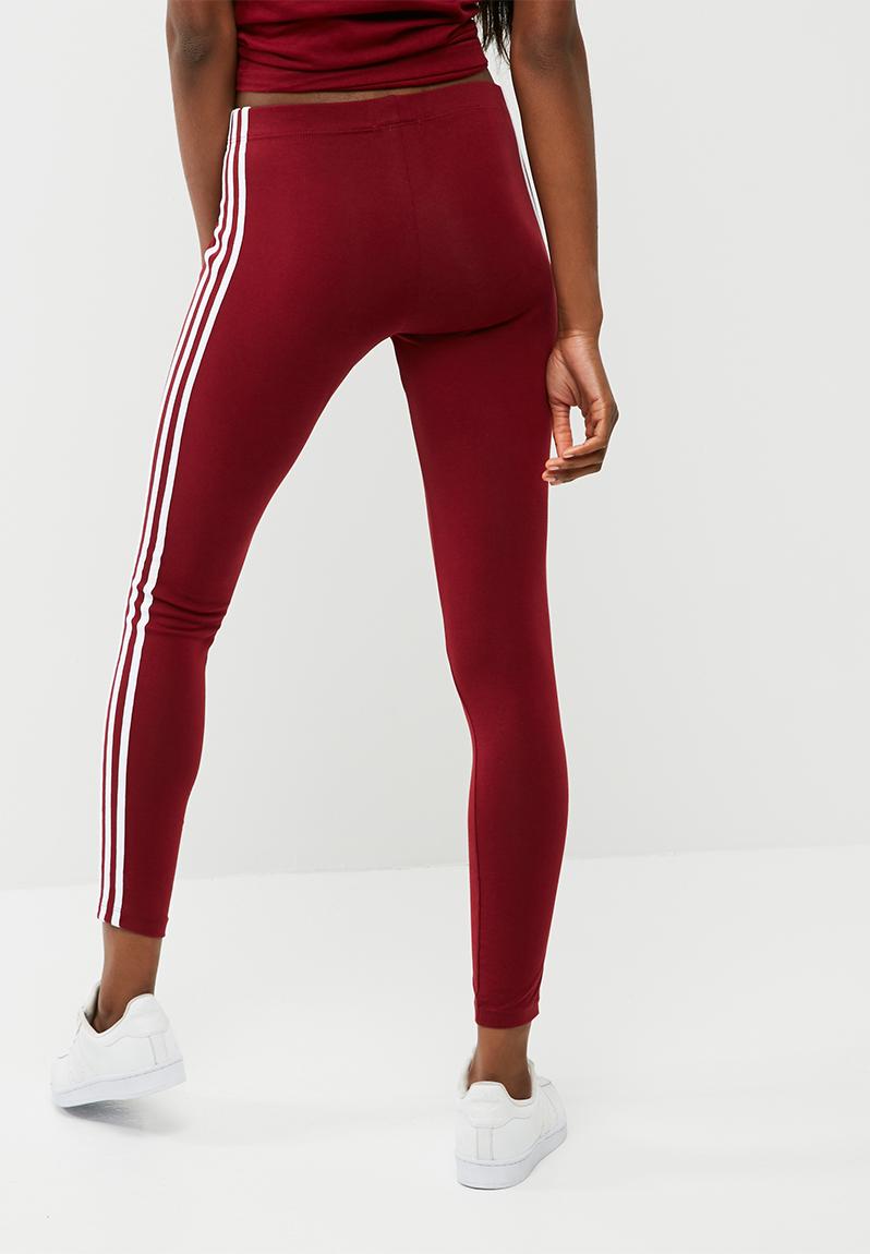 burgundy jogging bottoms