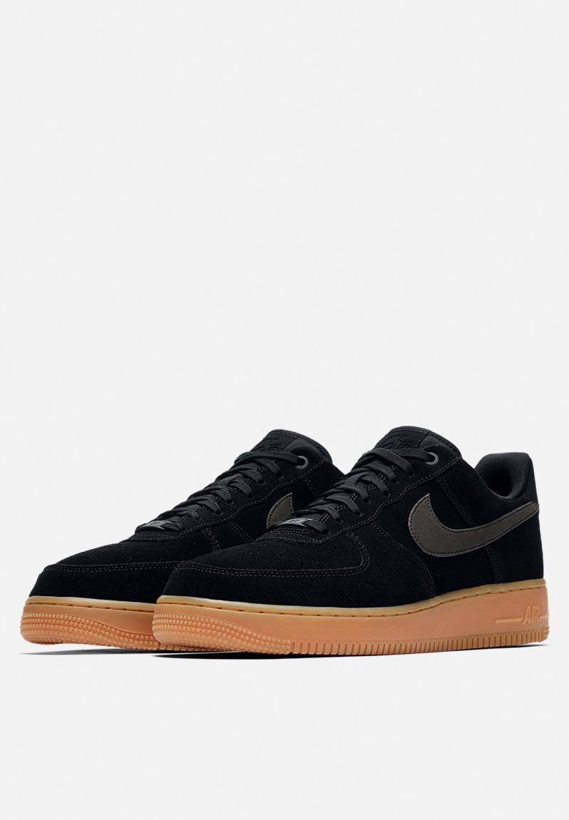 nike air force 1 07 lv8 suede black