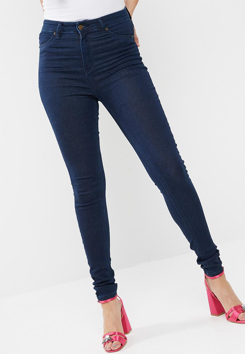 High waisted super stretch jeggings - indigo dailyfriday Jeans ...