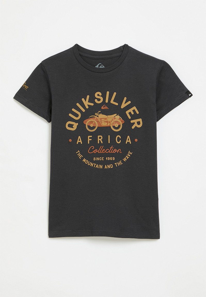 Quiksilver Africa Open Air Ss Boy - Tarmac