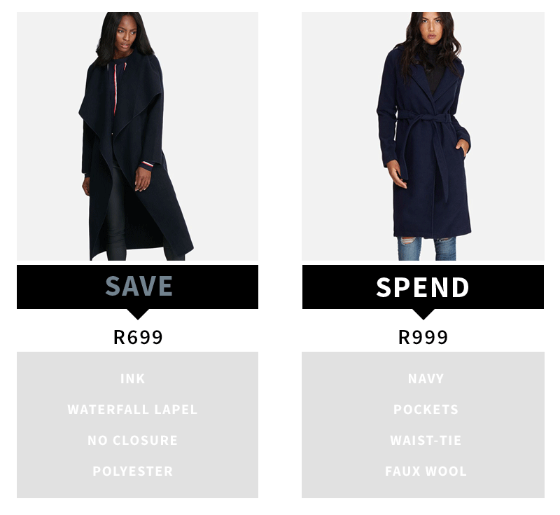 Save vs Spend: Winter jackets
