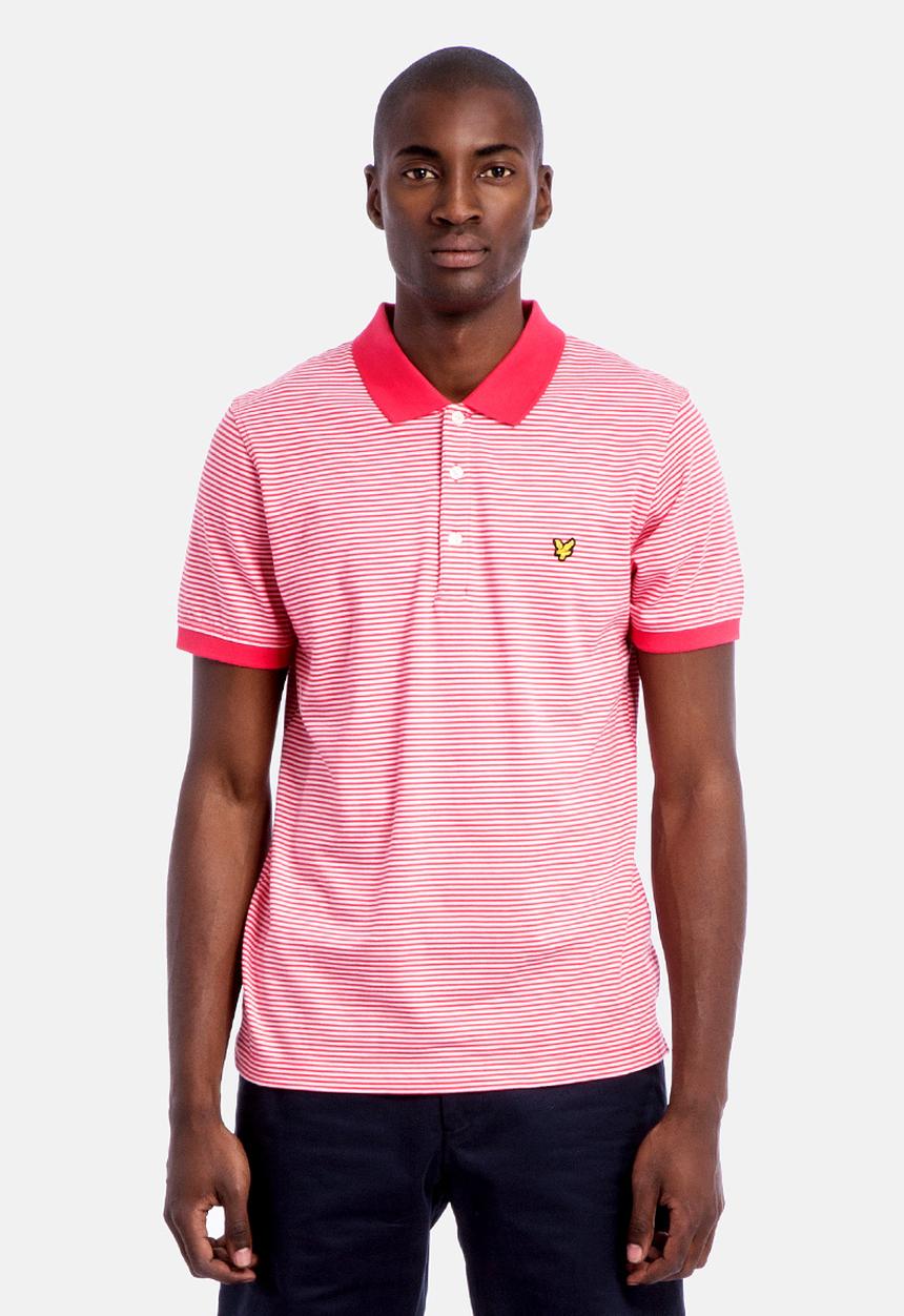 Lyle & Scott - Paradise Pink Golfer 