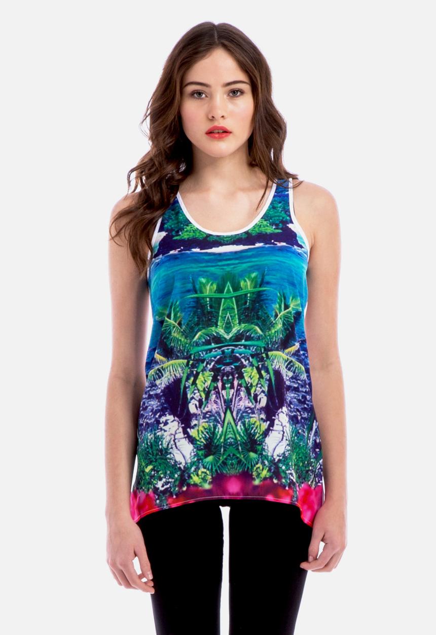 Tropical Truth - Wish I Was There Tank – Multi