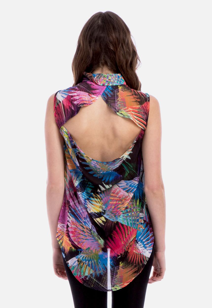 Tropical Truth - Birds of Paradise Shirt – Multi