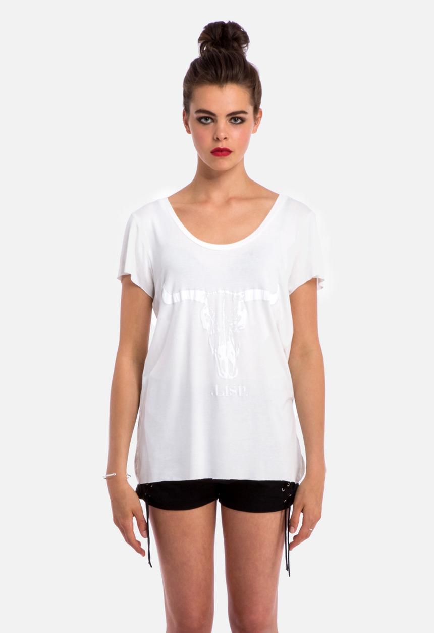 Lisp - Bull T-Shirt – White