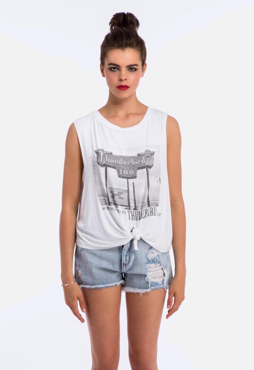 Lisp - Thunderbird Vest – White