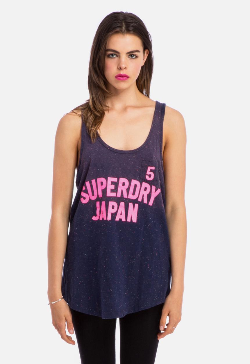 DNU - Superdry. For Women - Neps Pocket Vest – Navy