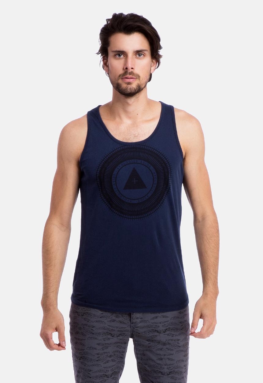 Apologies Aside - Secret Sign Vest – Indigo
