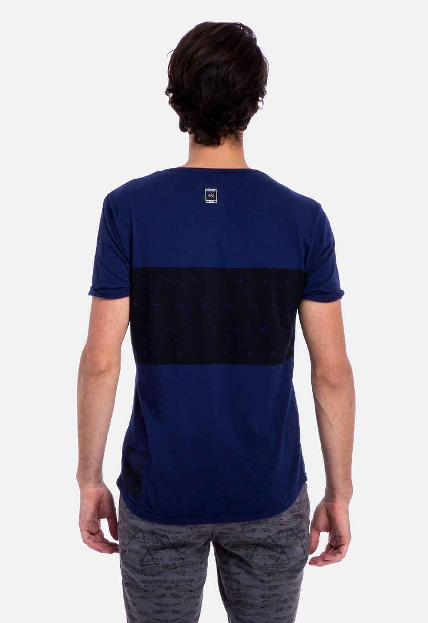 Apologies Aside - Asphalt Grandpa Tee – Ink Blue