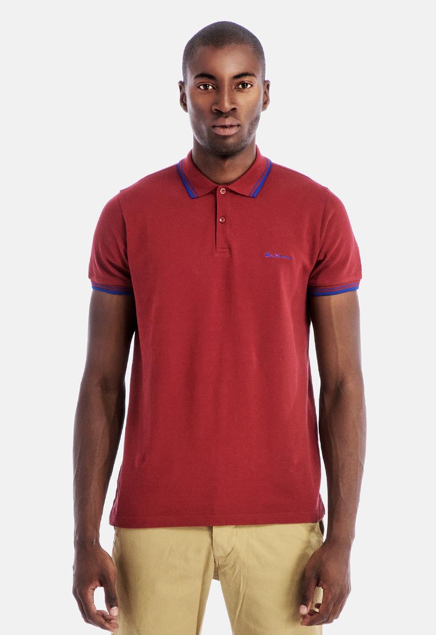 Ben Sherman - Romford Polo S/S Shirt – Red