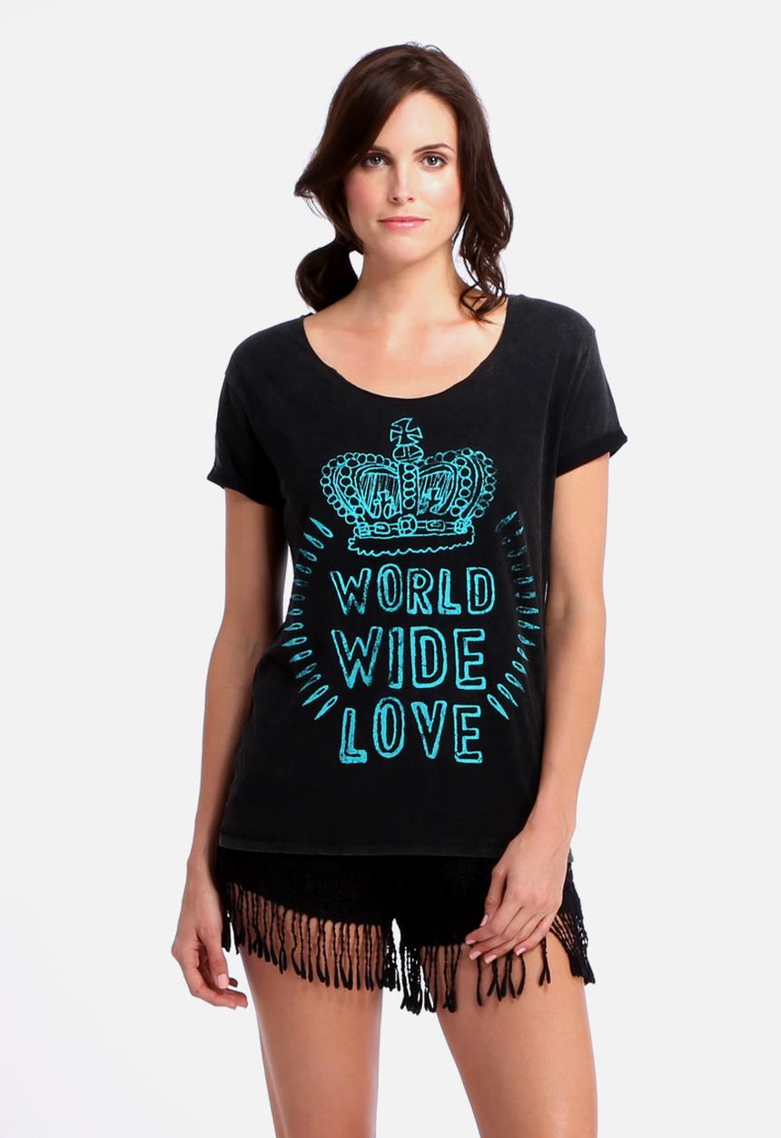 All About Eve - World Wide Love Tee