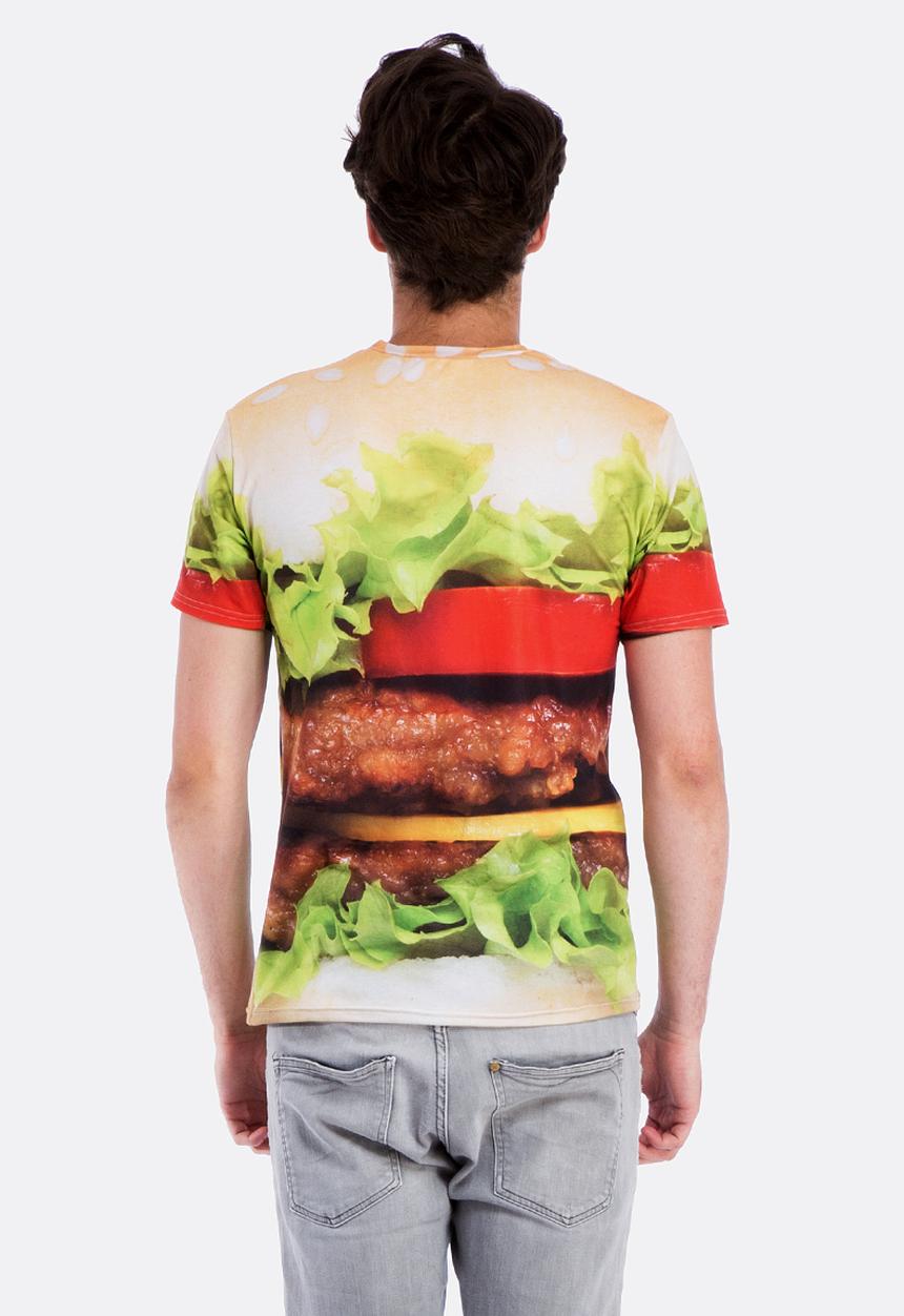 Mr Gugu & Ms Go - Unisex Hamburger T-Shirt – Multi