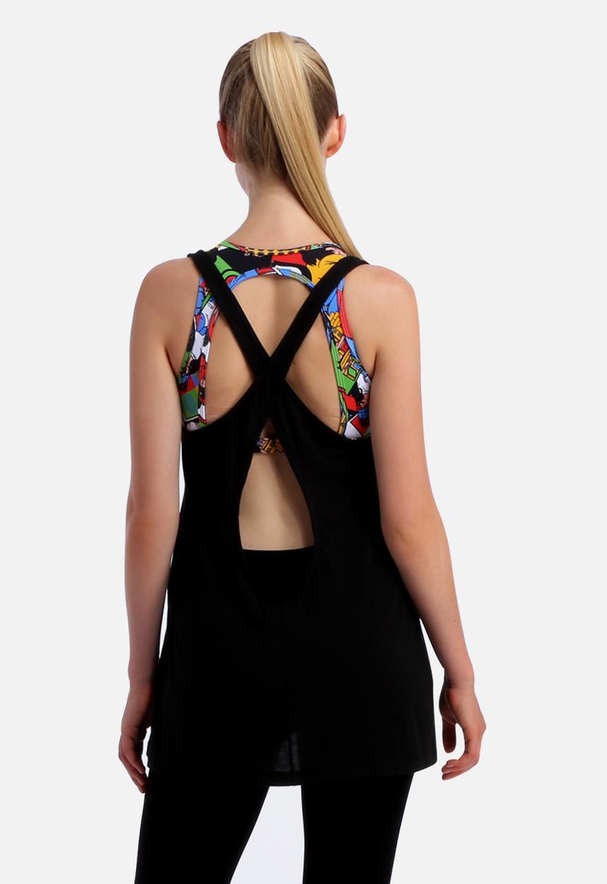 Periquita - Pop Art Run Bra – Multi 