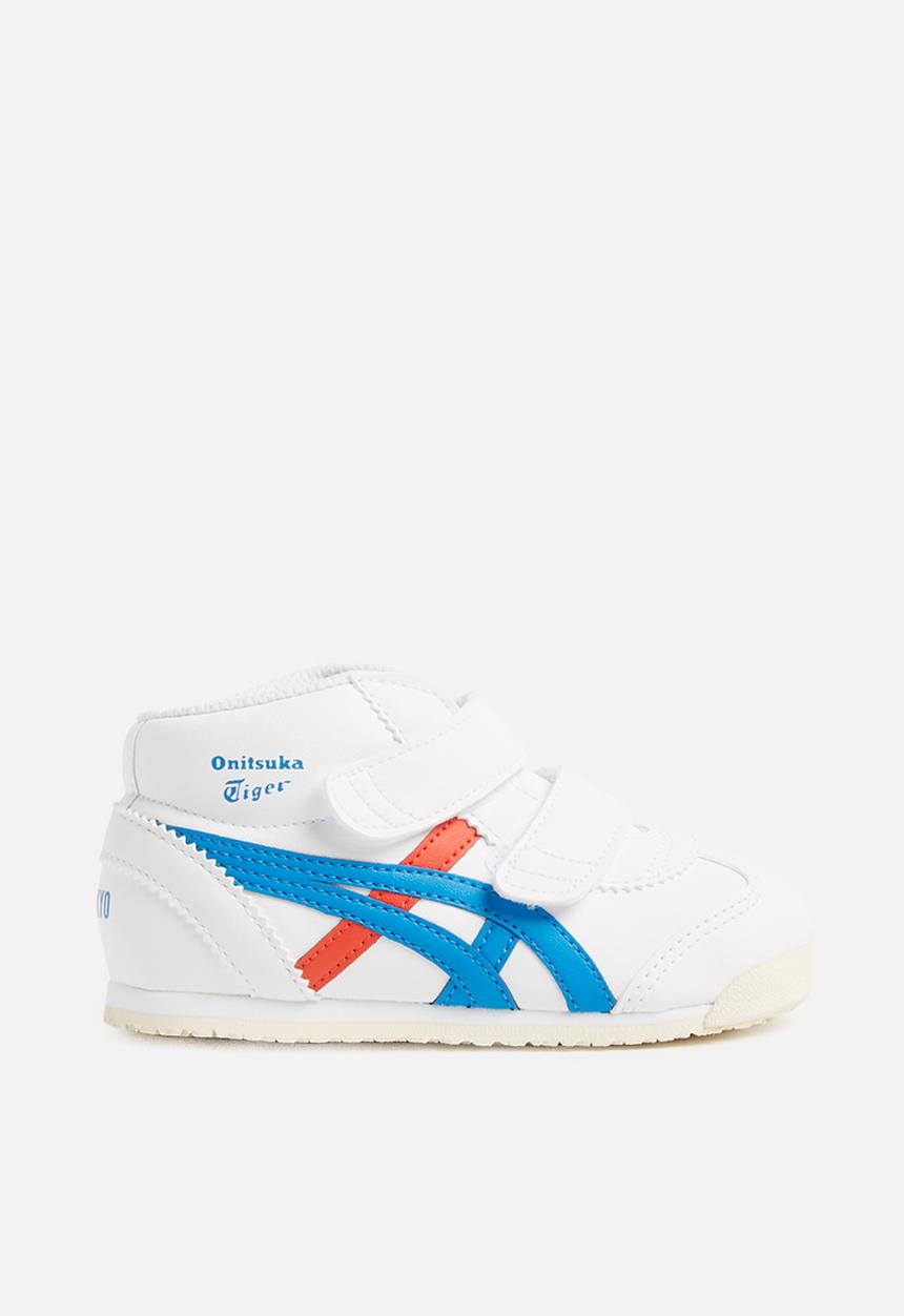 Onitsuka Tiger - Mexico Mid Runner TS - white/directoire blue