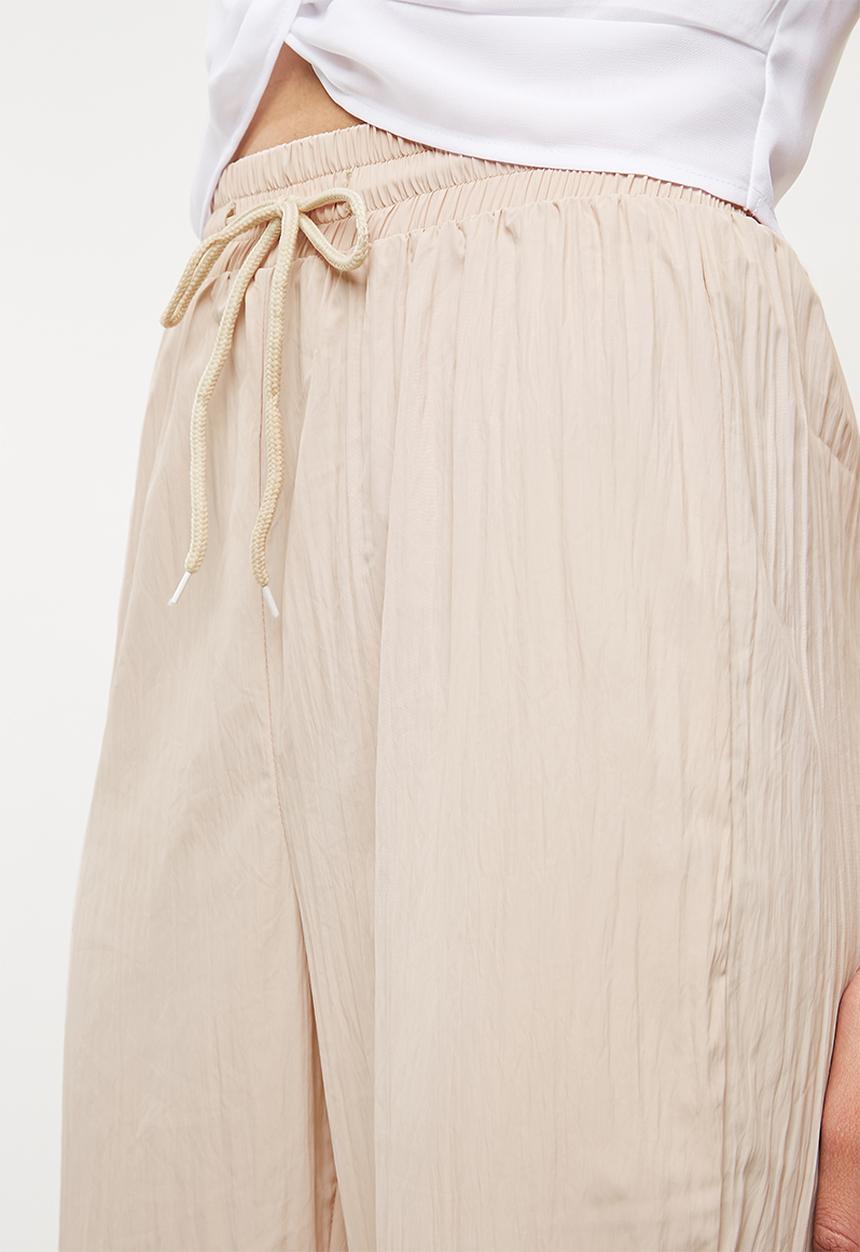 Missguided - Shell suit trouser - beige