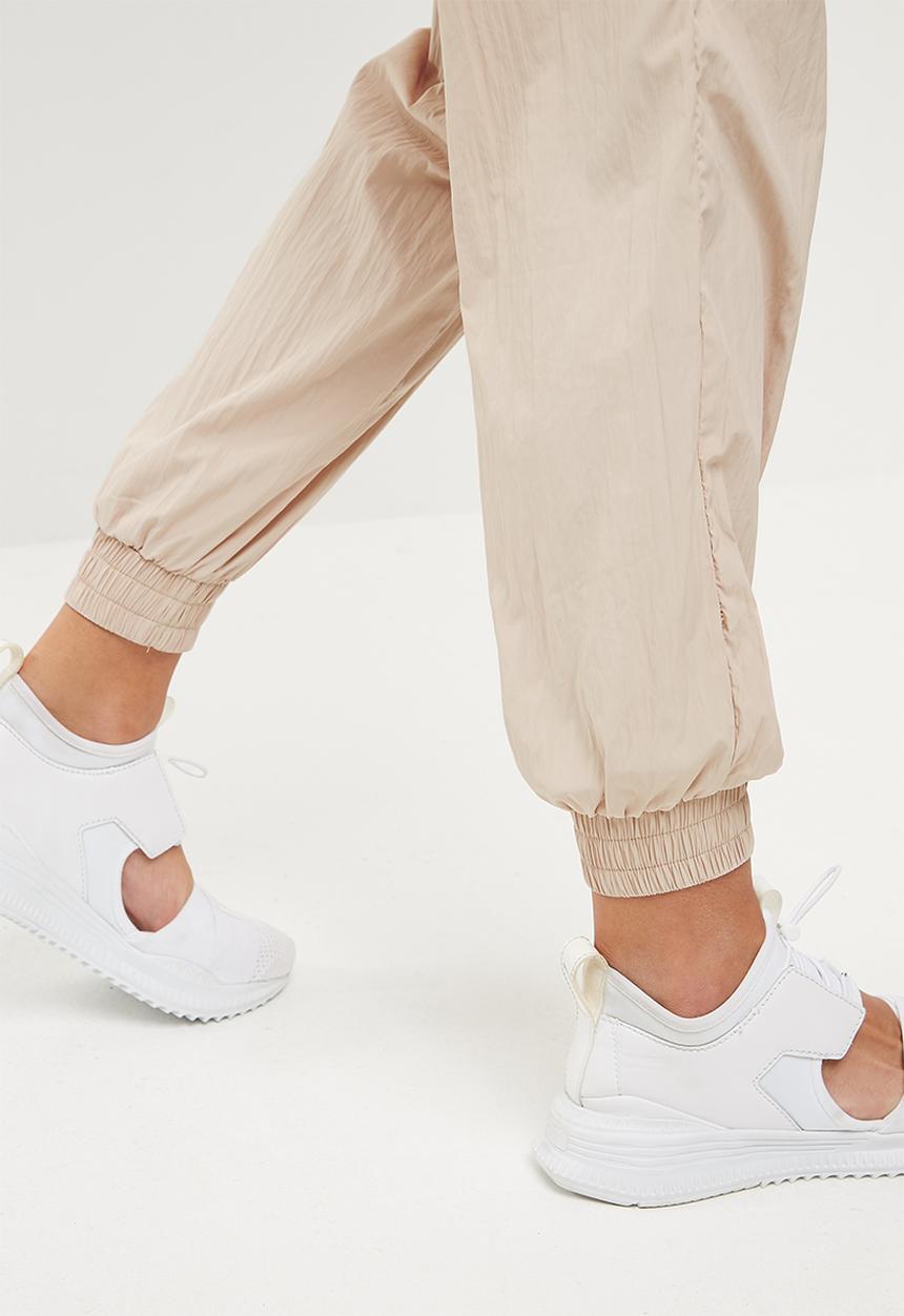 Missguided - Shell suit trouser - beige