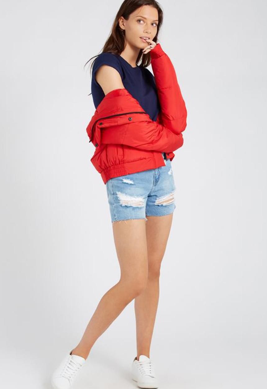 Supré  - Baby tee - navy