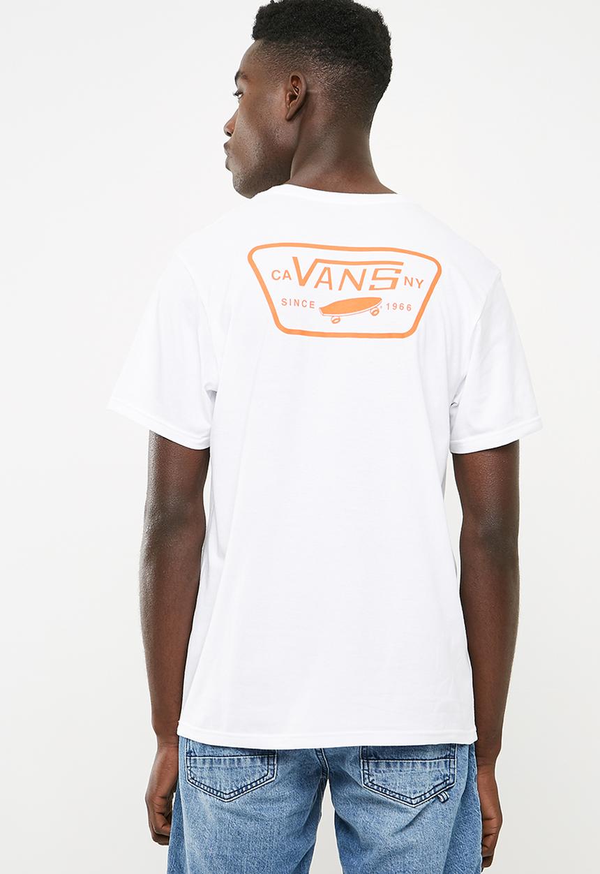 Vans - Full patch tee - white 