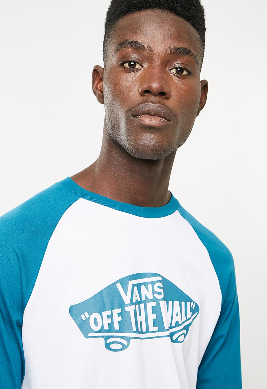 Vans - OTW raglan tee - blue & white 