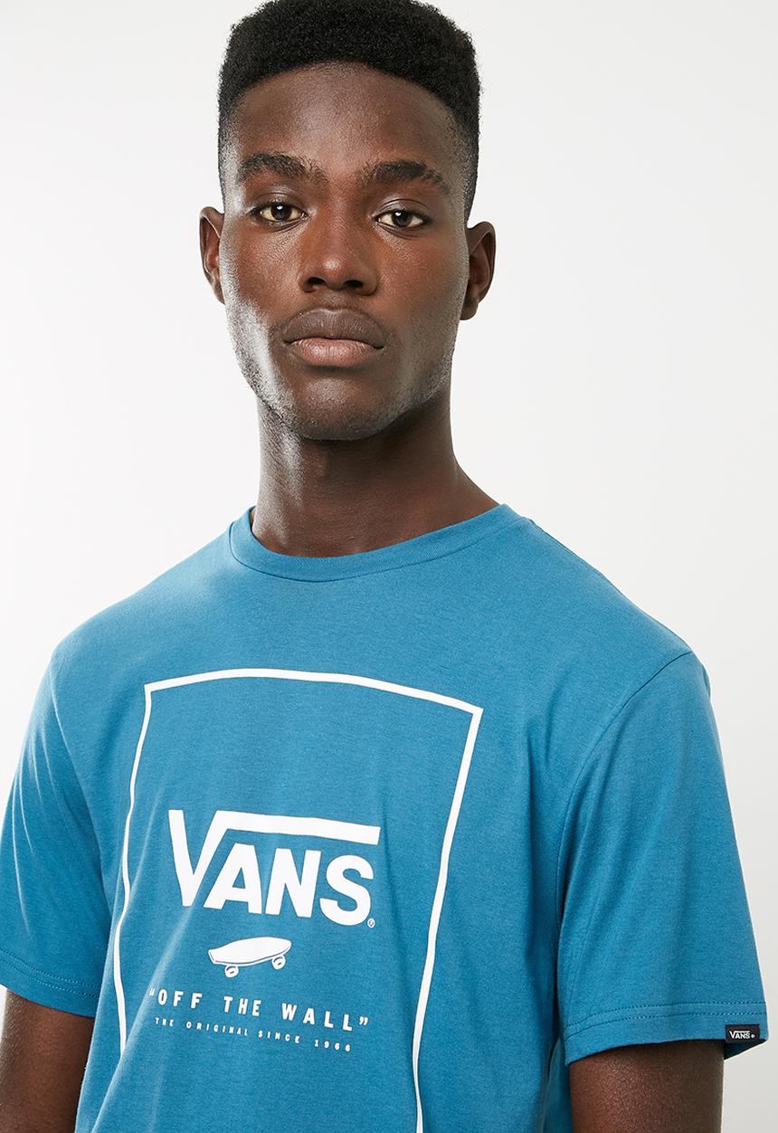 Vans - Print box tee - blue 