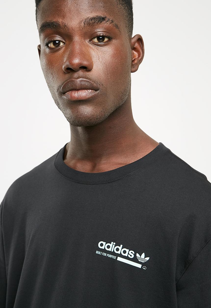 adidas Originals - Kaval long sleeve tee - black & green 
