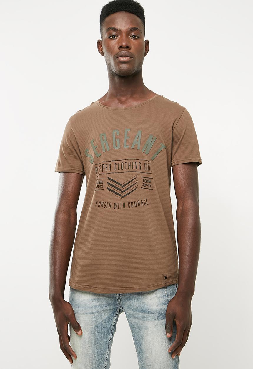 S.P.C.C - Hope short sleeve T-shirt - brown