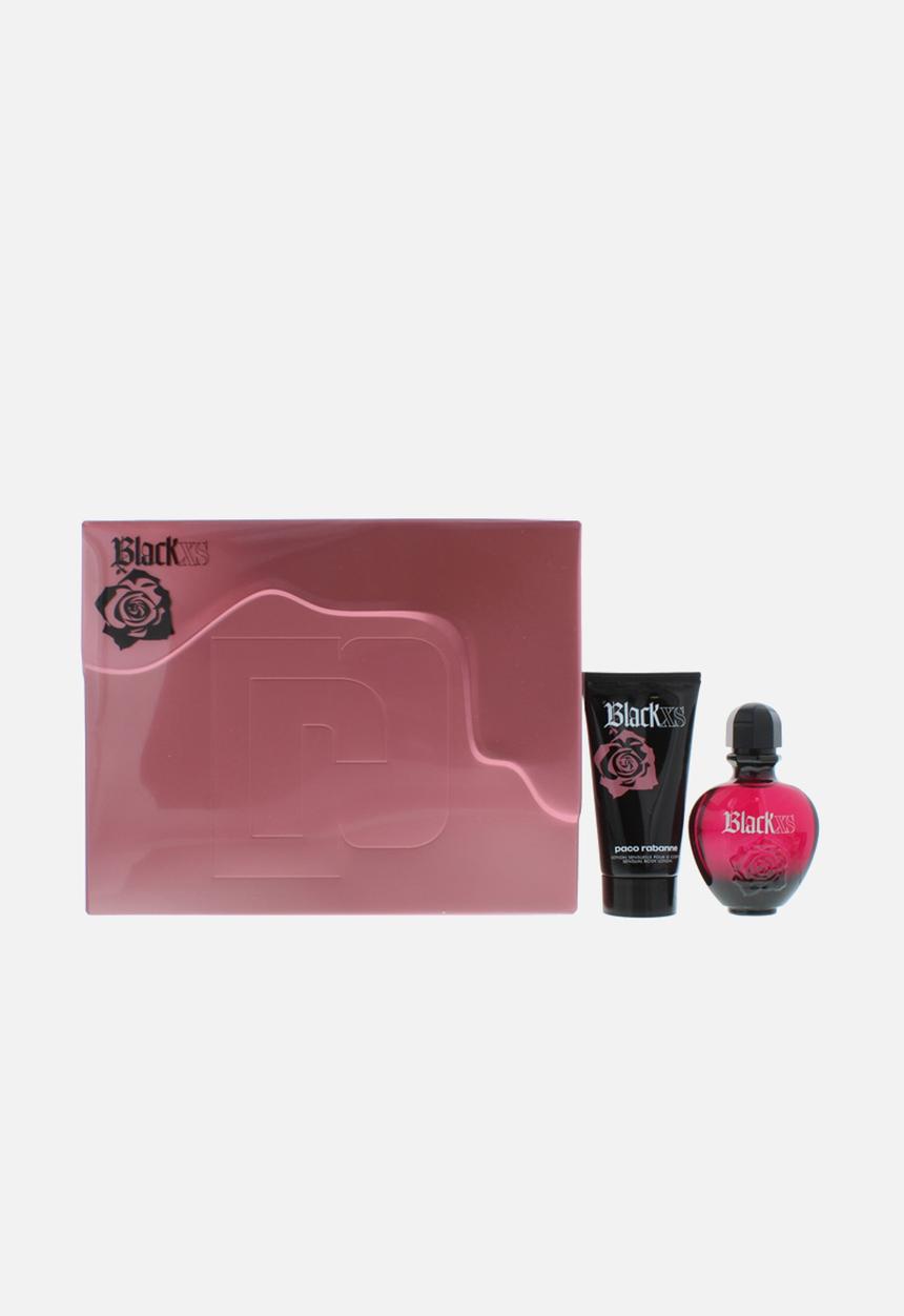 Rabanne - Paco Xs Black Her Edt 50ml & Body Lotion 75ml (Parallel Import)