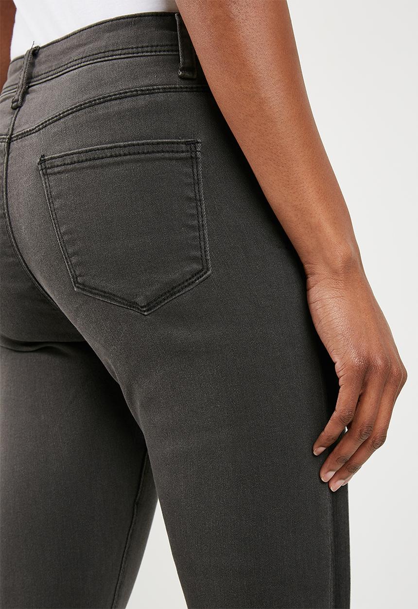 Missguided - Sinner shadow side panel skinny - black