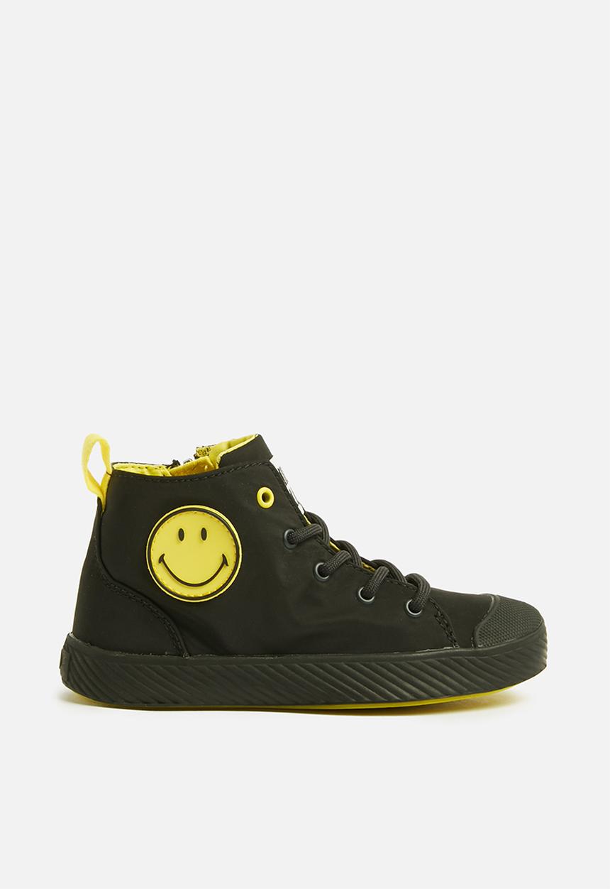 Palladium - Kids pallaphoenix smiley  - black