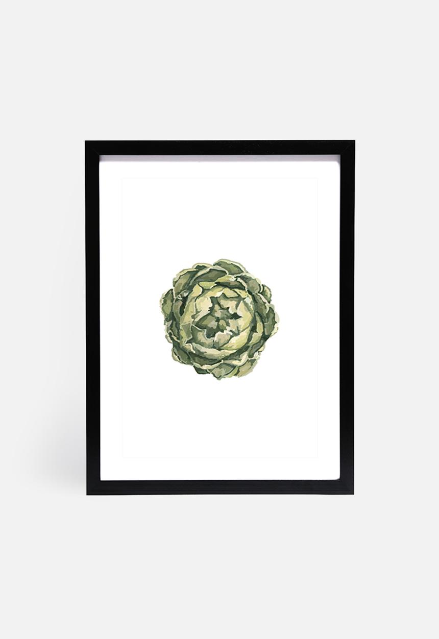 Sarah Allderman - Artichoke in teal