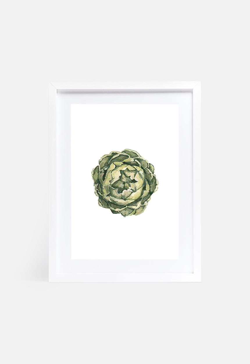 Sarah Allderman - Artichoke in teal