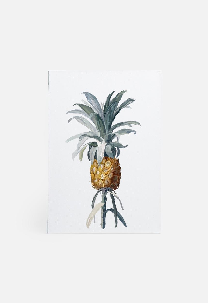 Sarah Allderman - Pineapple in yellow